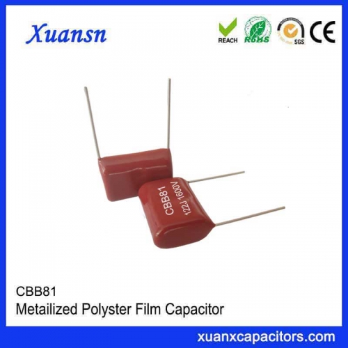 CBB81 capacitor 1600VDC