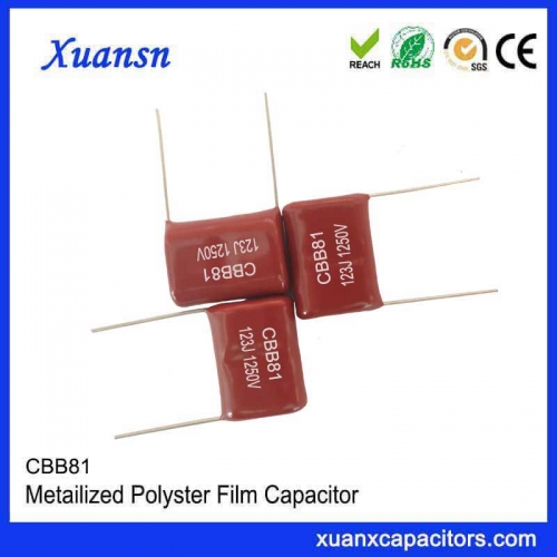 Metallized Polypropylene Film Foil Capacitor CBB81
