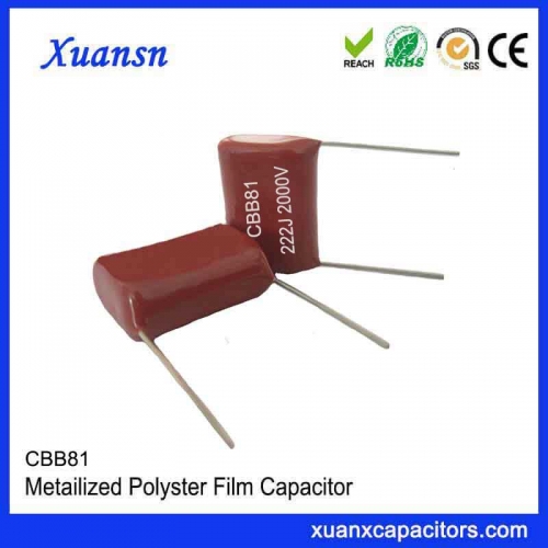 CBB81 High Voltage Polypropylene Film Capacitor