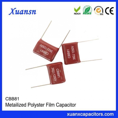 CBB81 polypropylene high voltage film capacitor