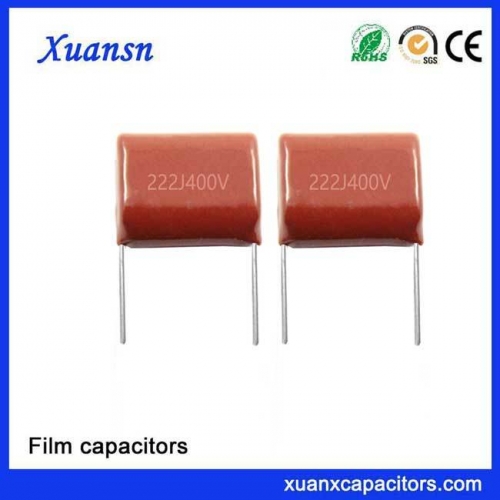Polypropylene Film capacotor 222j400v