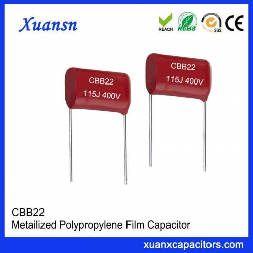 cbb22 115j400v Polypropylene Film Capacitor