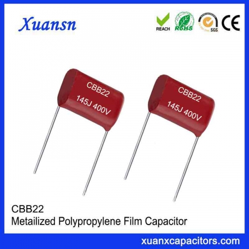cbb22 145j400v metalized polypropylene film