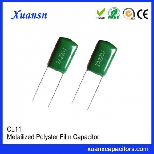 223J50V polyester film capacitor