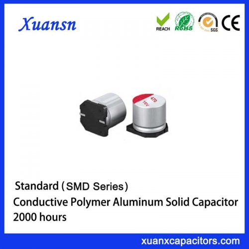 SMD solid capacitor 470uf