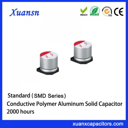 SMD solid capacitor 470uf