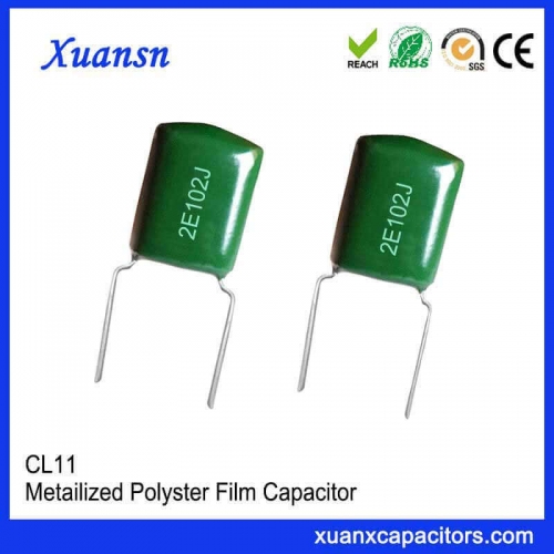 Film capacitor CL11 102J250V