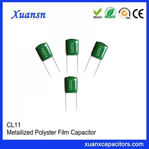 Mylar capacitor CL11 223J630V