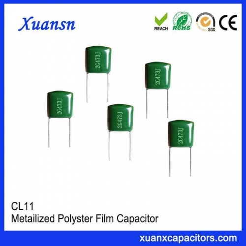 Mylar capacitor CL11 473J400V