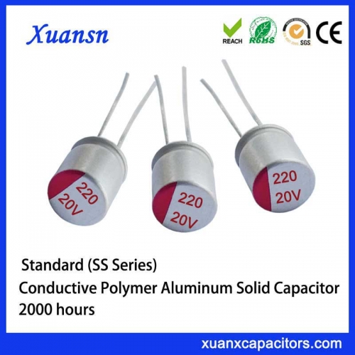Standard solid aluminum capacitors
