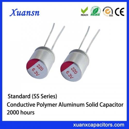 Solid electrolytic capacitor 6.3V