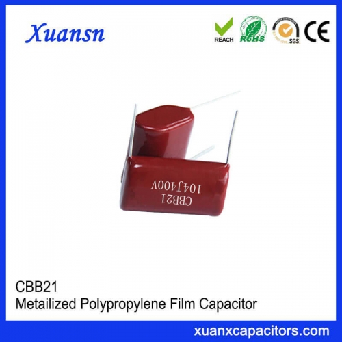 CBB21 104J 400V film capacitor