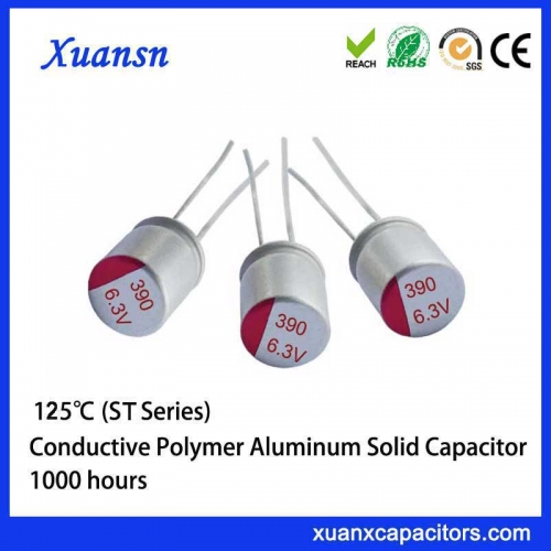 Solid electrolytic capacitors