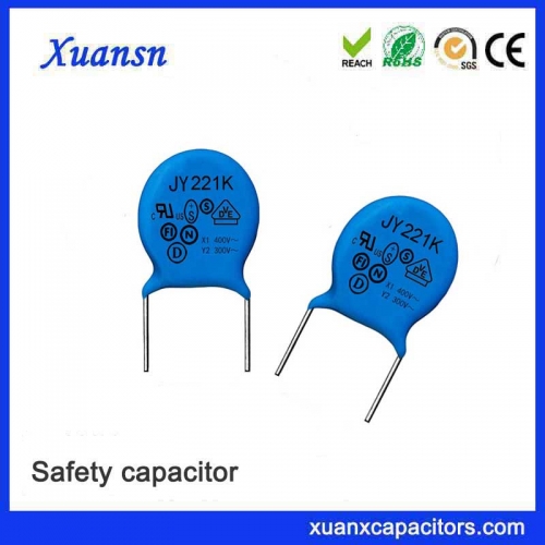 safety capacitor use 221k