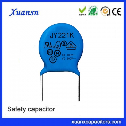 safety capacitor use 221k