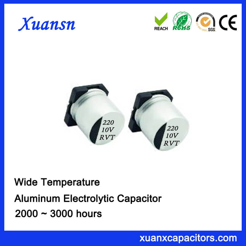 220uf-10v-2 220UF 10V Chip Type Electrolytic Capacitor