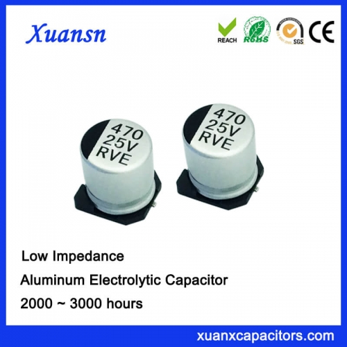 470UF 25V Surface Mount Capacitor
