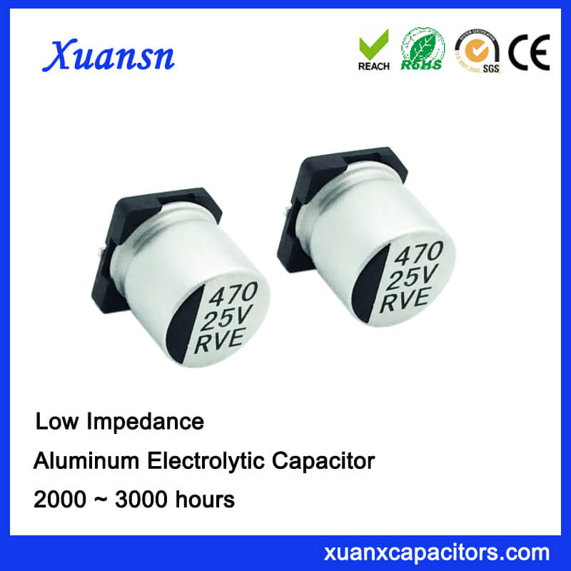 470uf-25v-1 470UF 25V Surface Mount Capacitor