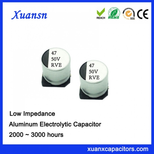 SMD Low Impedance Electrolytic Capacitor