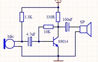 Audio circuit principle