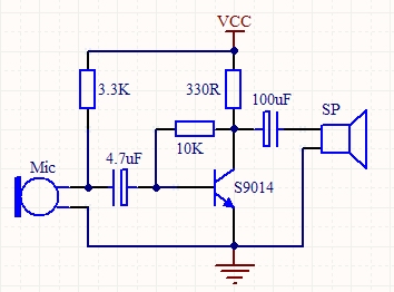 Audio circuit principle