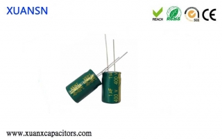 Characterization parameters of electrolytic capacitors