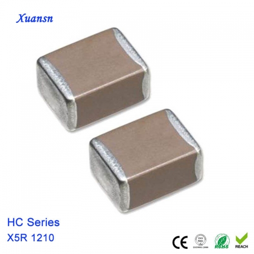 MLCC ceramic capacitor X5R