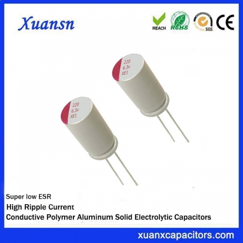 Solid capacitor 220uf 6.3v