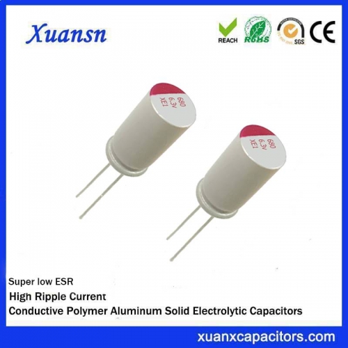 Solid capacitor 680uf 6.3v