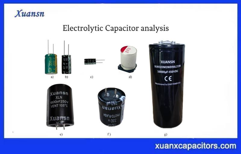 Analysis of electrolytic capacitors