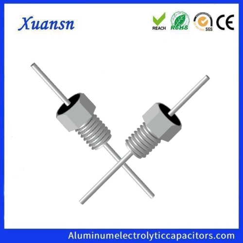0.03uF 25VDC threaded feedthrough capacitor