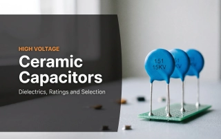 high voltage ceramic capacitor - blue disc capacitors marked 151 15KV arranged on a workbench
